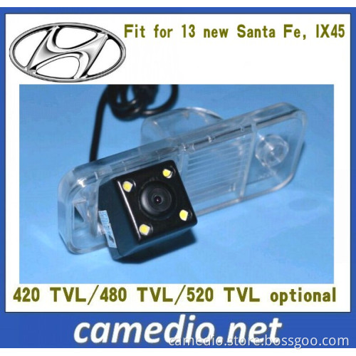 170 Degree Waterproof Special Rear View Backup Car Camera for 13 New Santa Fe, IX45